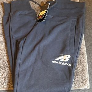 New Balance Women’s Navy Sweatpant Joggers Sz Small